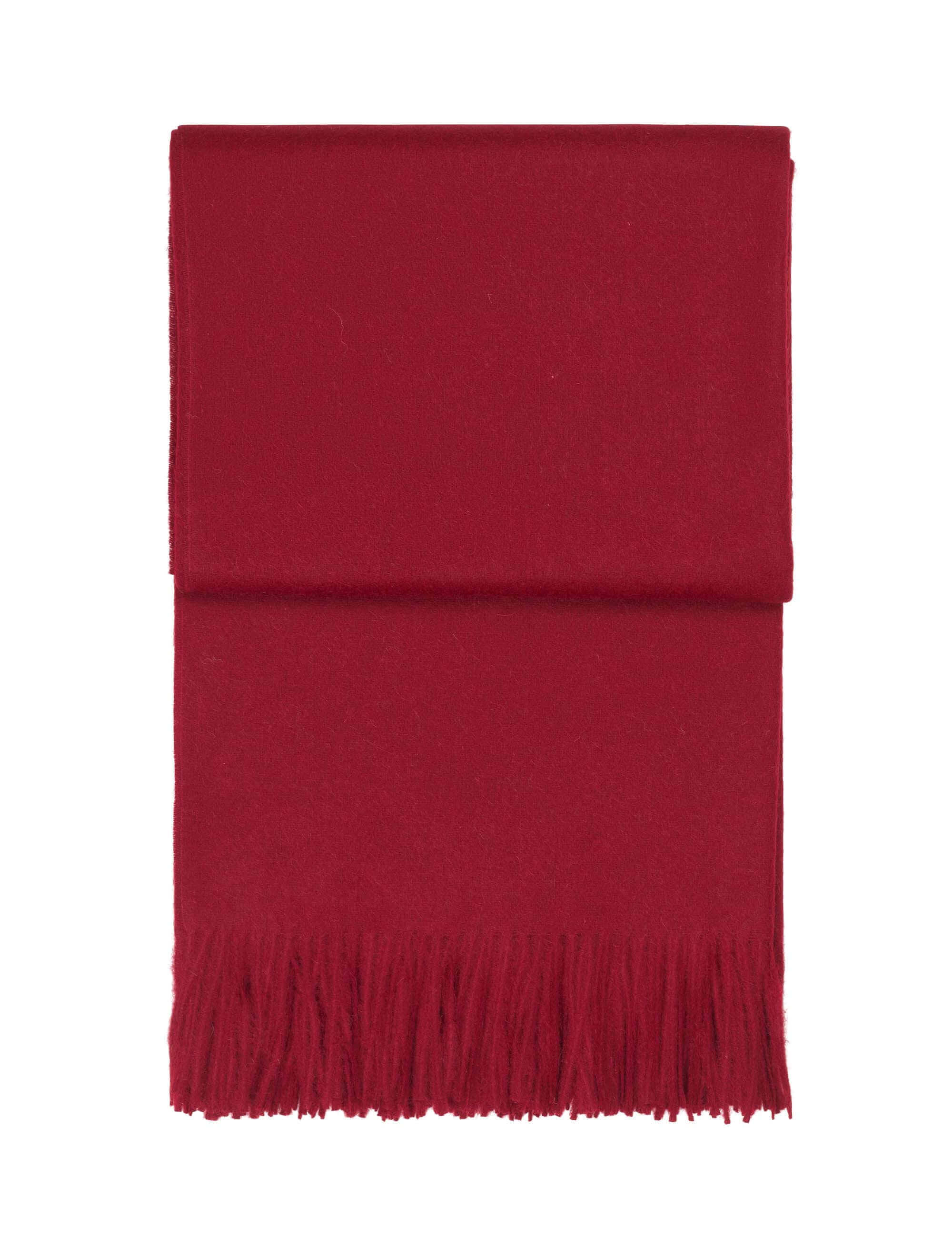 Alpaka Decke Classic Bordeaux 130cmx200cm