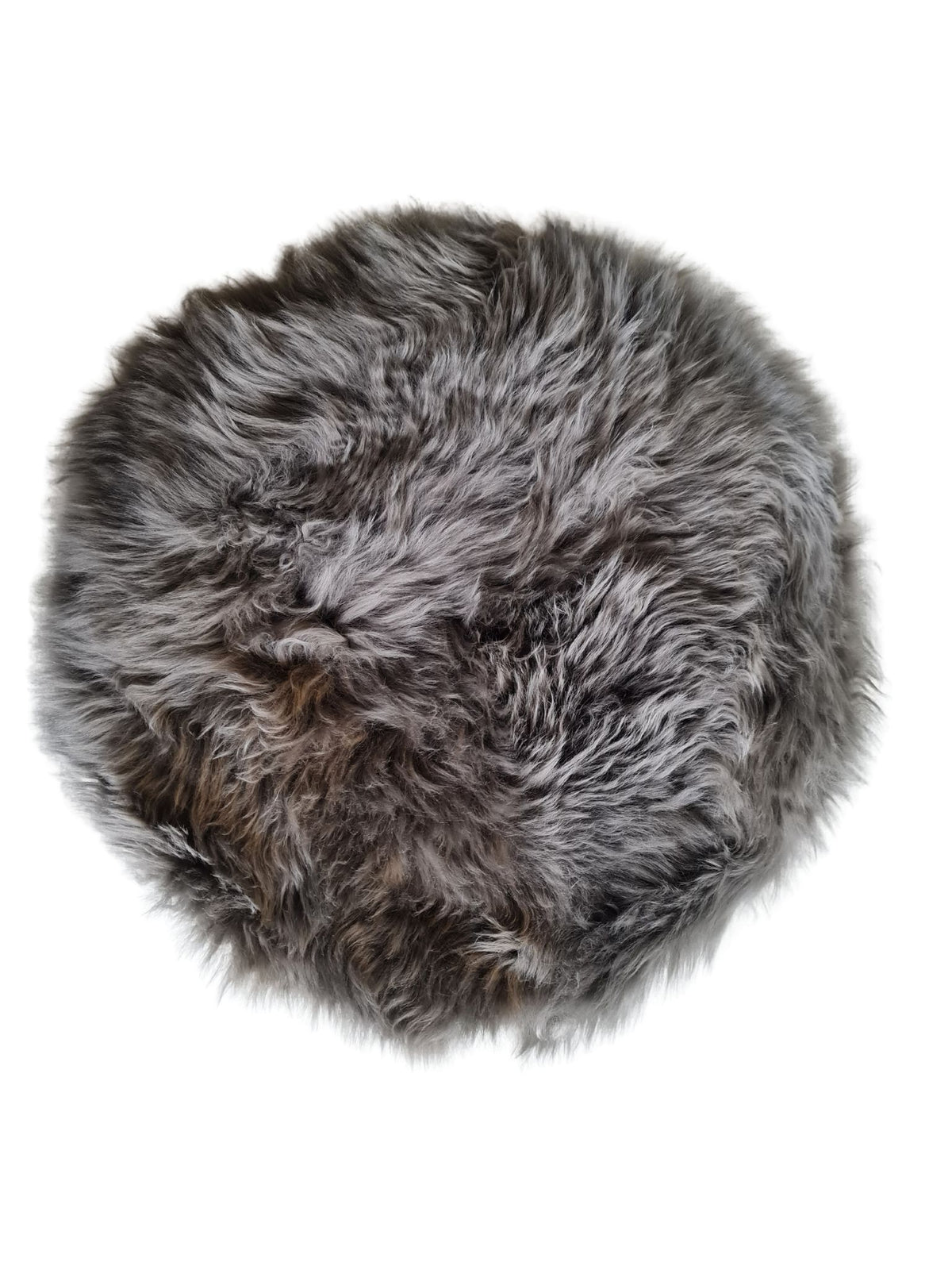 Stuhlkissen DM 37cm | Neuseeland Longwool Schaffell