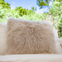 Lammfell Kissen Premium | Tibet