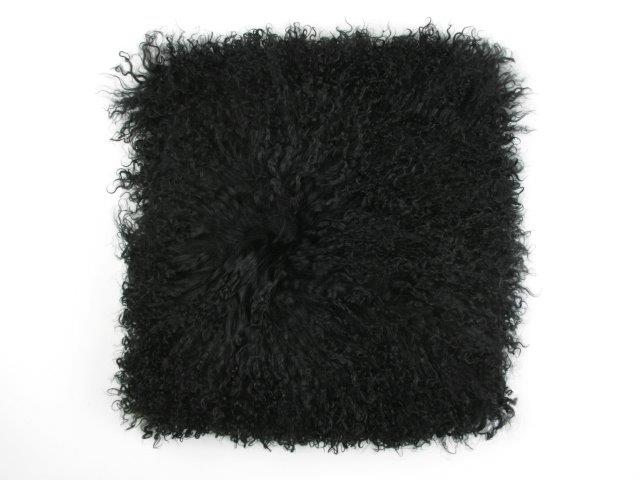 Tibetische Lammfell Kissen Premium