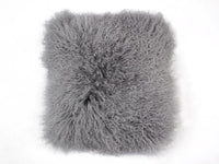 Tibetische Lammfell Kissen Premium