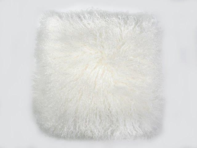 Tibetische Lammfell Kissen Premium