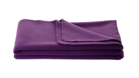 Schurwolldecke Inn in der Farbe Aster