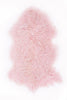 Tibetsches Lammfell 80cm in der Farbe Powder Rose
