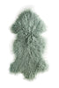 Tibetsches Lammfell 80cm in der Farbe evergreen