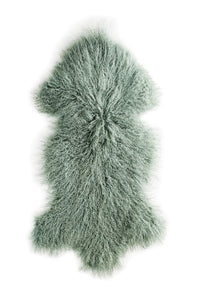 Tibetsches Lammfell 80cm in der Farbe evergreen
