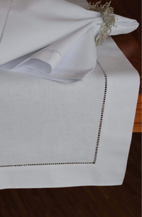 Tischläufer weiß Toscana in vielen Größen