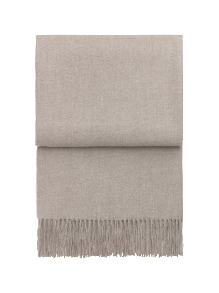Luxury Baby Alpaka Decke Beige
