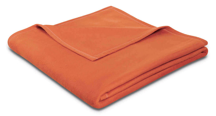 UnoCotton Plaids und Wohndecke Terracotta