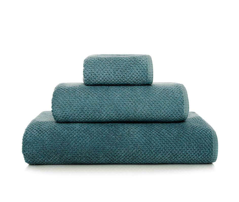 Seiftücher Bee Waffle 30x30cm 4er Set Farbe Deep Sea