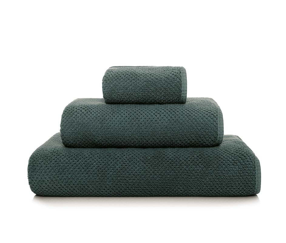 Handtücher Bee Waffle 50x100cm 2er Set Moss