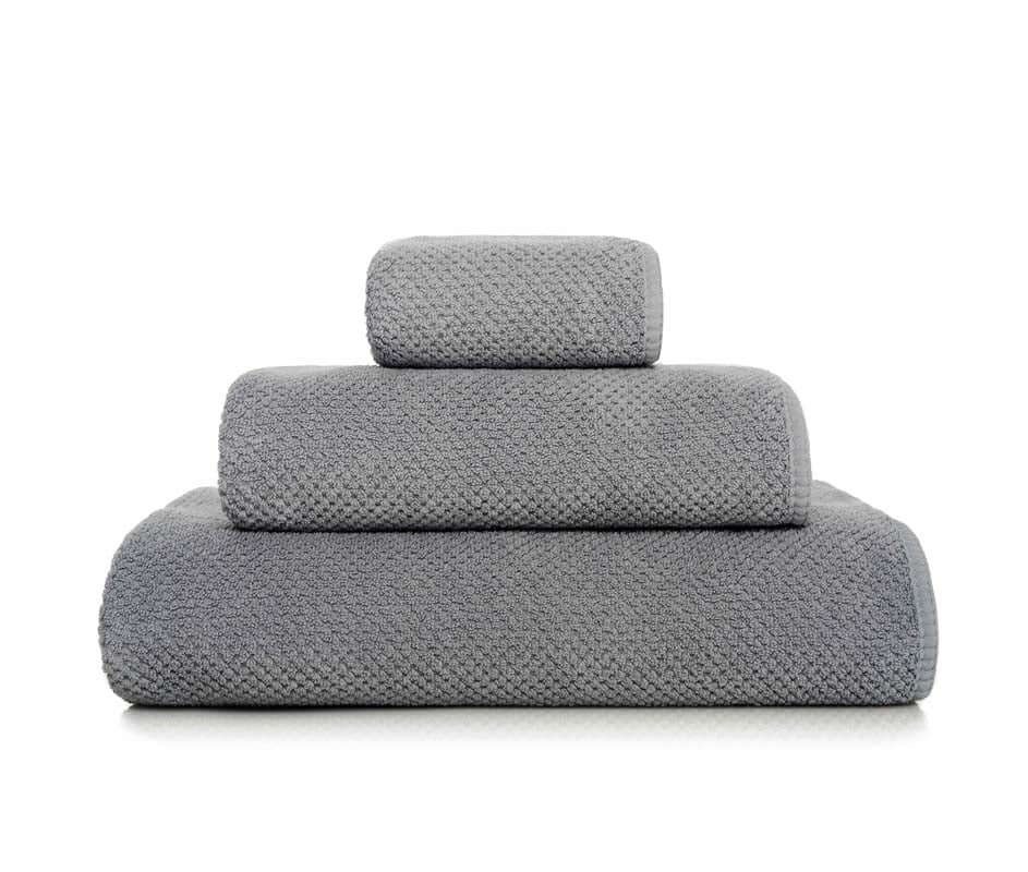 Seiftücher Bee Waffle 30x30cm 4er Set Farbe Steel