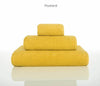 Frottierduschtuch "Mustard" der Serie "Modern Young Range Bee Waffle" in der Größe 70 cm x 140 cm