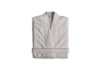 Bademantel Bee Waffle Kimono Silver