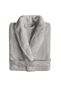 Bademantel Egoist in der Farbe Siver