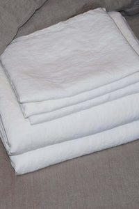 Kissen und Bezug aus reinem vorgewaschenem Leinen