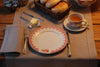 Tischläufer Gent aus naturfarbenem feingewebtem Leinen mit Hohlsaum