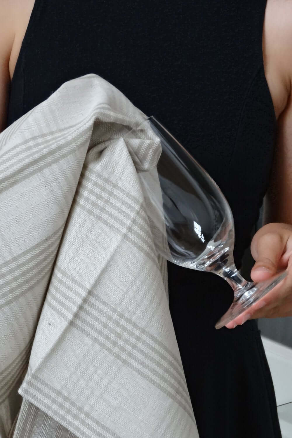 Geschirrtücher aus Halbleinen, saugfähig und fusselfrei