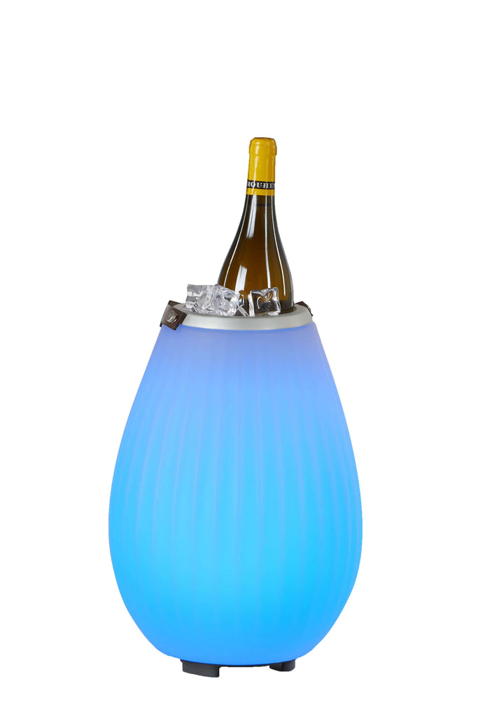 The Joouly Lampe Speaker und Cooler in einem mit 9 Farbwechseln