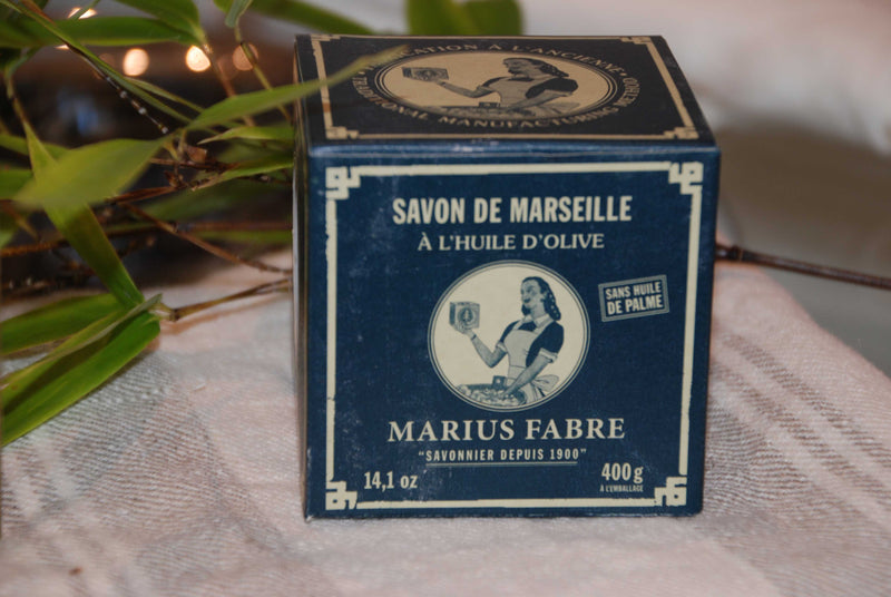Marseille Olivenölseife 400gr Würfel