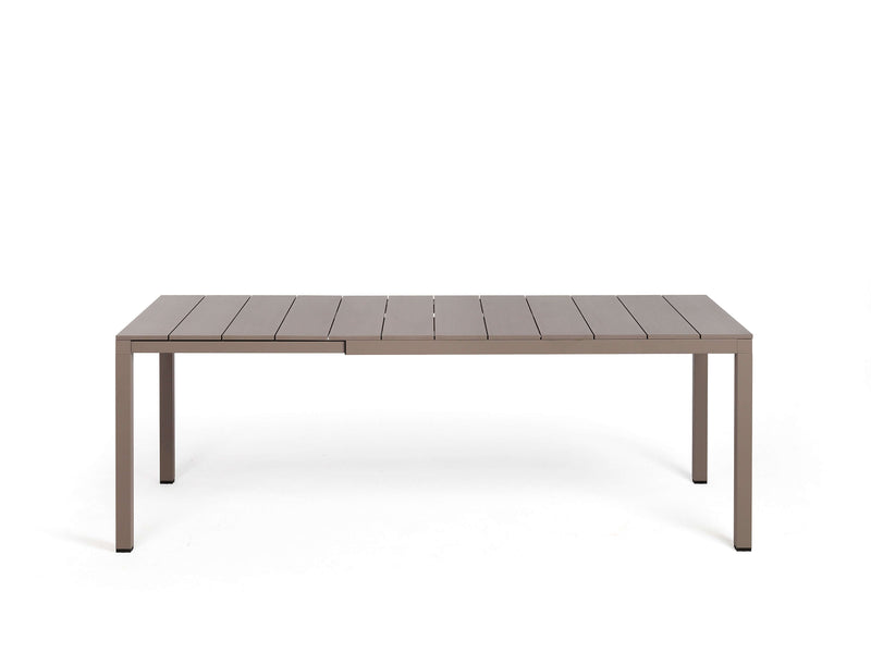 Table d'extérieur extensible Rio aluminium 140/210x85cm 