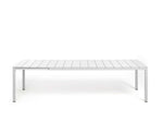 Rio aluminum 210/280x100cm extendable outdoor table 