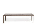 Table d'extérieur extensible Rio aluminium 210/280x100cm 