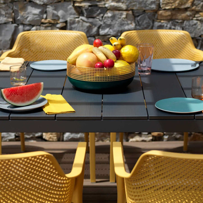 Rio Alu 210/280x100cm Outdoor Tisch ausziehbar