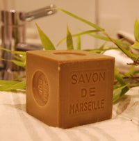 Marseille Olivenölseife 400gr Würfel