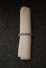 Serviette aus Leinen mit Maschinensaum in creme