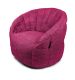 Sitzsack Sofa Beanbag in Sesselform in der Farbe pink