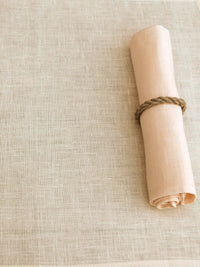 Tischdecken Leinen Kampen Crème 160cm x 265cm