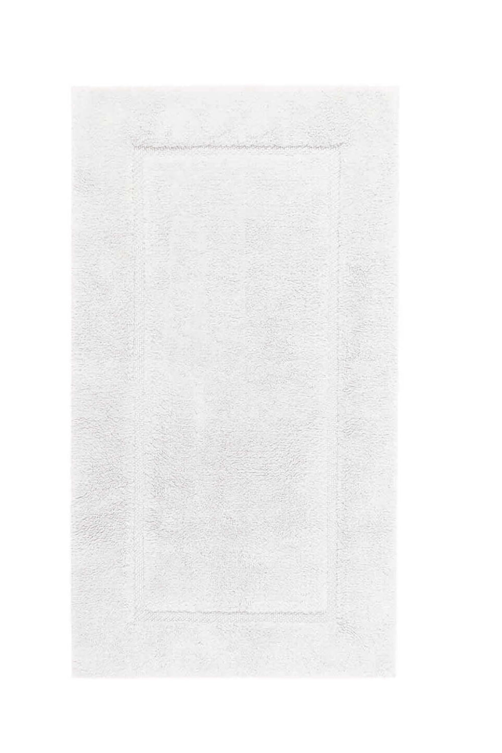 Graccioza Badteppich Größe 50x80cm Egoist in der Farbe White